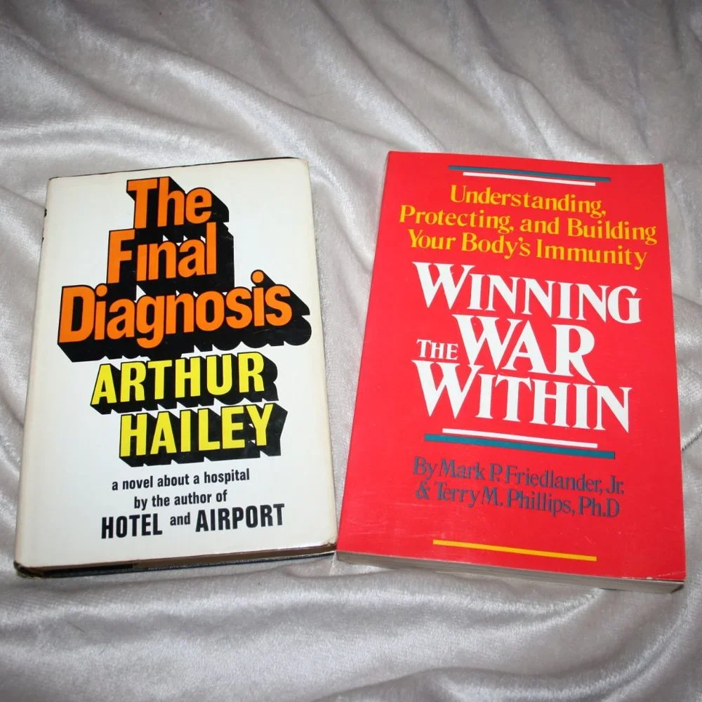 📚 Vintage Novel Lot · Hailey · Phillips · War & Suspense (Bf)